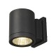 ENOLA_C OUT WL applique. ronde. anthracite. 9W LED. 3000K. 35 degrés