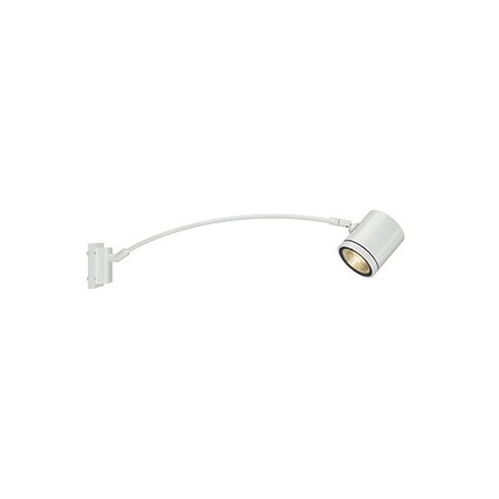 ENOLA_C CURVED spot sur tige. rond. blanc. 9W LED. 3000K