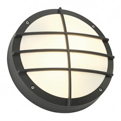 BULAN GRID applique. ronde. anthracite. E27. max. 2x 25W. diffuseur PVC