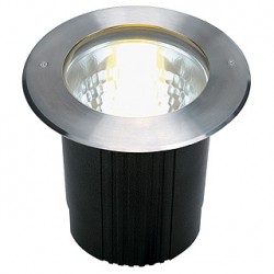 DASAR 215 UNI encastré de sol. rond. inox 316. E27. max. 80W. IP67