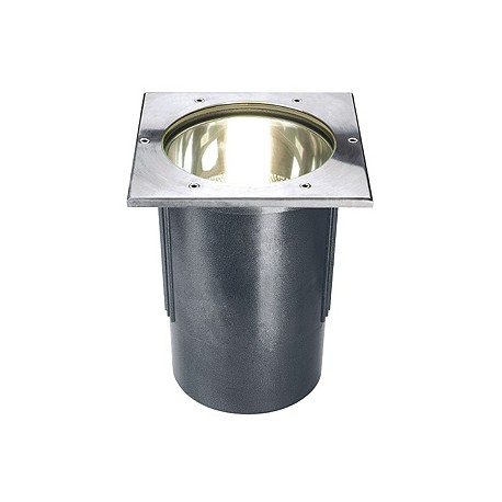 DASAR 260 UNI encastré de sol. carré. inox 316. E27. max. 24W. IP67