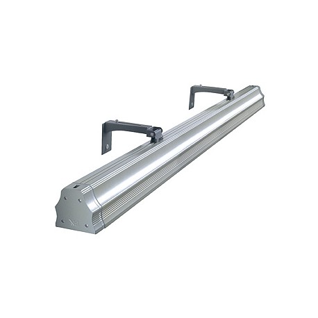 VANO DISPLAY luminaire extérieur. gris argent. 2xT5 éco.énergie. max. 2x35W. IP65