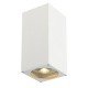 BIG THEO UP/DOWN OUT applique. carrée. blanc. ES111. max. 2x75W