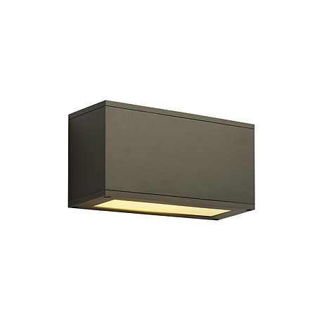 THEOS 101 E27 applique. carrée. bronze. max. 24W