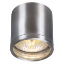 ROX OUT plafonnier. rond. alu brossé. ES111. max. 75W