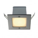 FRAME OUTDOOR 16 LED encastré. carré. inox. blanc chaud