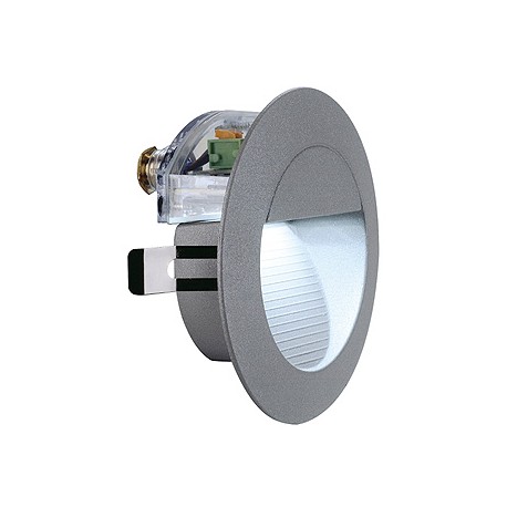 DOWNUNDER LED 14 encastré. gris foncé. 0.8W. 3000K. IP44