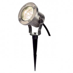 NAUTILUS LED 304S. inox brossé. 3x1W 3500K. IP55