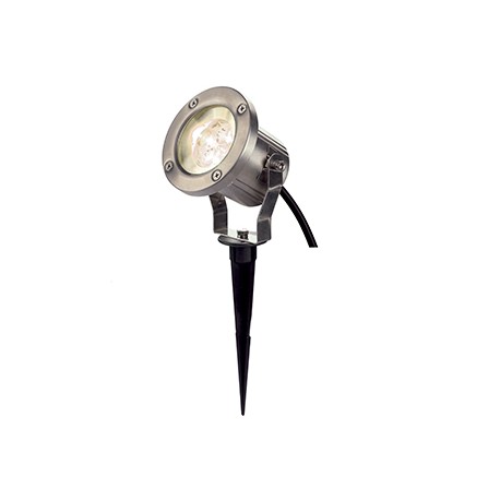 NAUTILUS LED 304S. inox brossé. 3x1W 3500K. IP55