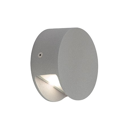 PEMA LED applique. gris argent. 1x 3.3W. 3200K