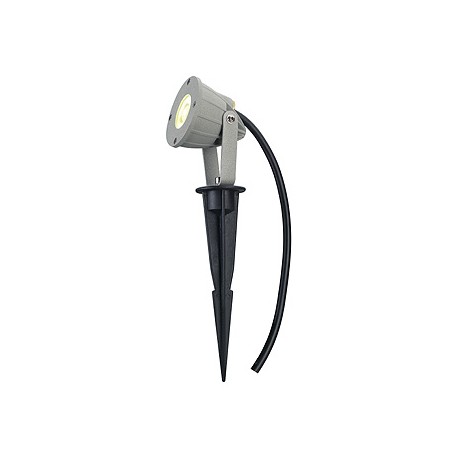 NAUTILUS PIQUET LED COMPACT. gris argent. 230V. 3.3W. 3000K. IP44