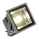 LED OUTDOOR BEAM. gris argent. 30W. 3000K. 100 degrés. IP65