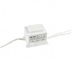 TRANSFORMATEUR 105VA. 12V. fusible au primaire inclus