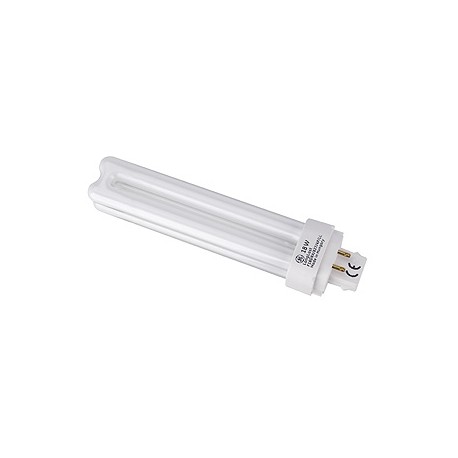 Lampe fluo compact TC-D/E 18W. 3000K. 4 broches. pour ballast électronique