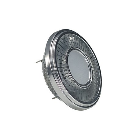 LED QRB111. gris argent. 19.5W. 140 degrés. 4000K. variable